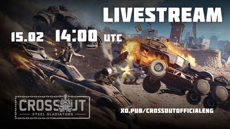 “Steel Gladiators” Update’s Official Livestream - News - Crossout